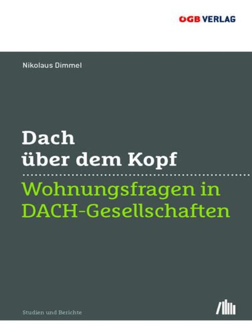 Cover image for Dach über dem Kopf